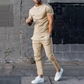 Lässiges T-Shirt- und Hosen-Set für Herren