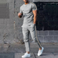 Lässiges T-Shirt- und Hosen-Set für Herren