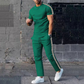 Lässiges T-Shirt- und Hosen-Set für Herren