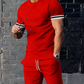 🥳HEISSER SALE 2026🔥Lässiges Set aus kurzärmeligem T-Shirt und Shorts