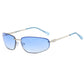 Y2K-Retro-Sonnenbrille ohne Rahmen für Damen