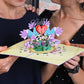 3D-Pop-up-Karte zum Muttertag