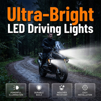 Universeller Hochleistungs-LED-Scheinwerfer für Motorräder