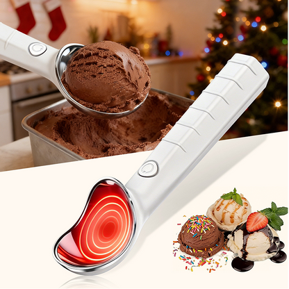 🥄 JETZT 50 % RABATT! ⚡ Elektrischer, selbstschmelzender Eislöffel – erwärmt sich sofort, lässt sich leicht auslöffeln und ist perfekt für mühelosen Dessertgenuss 🍦