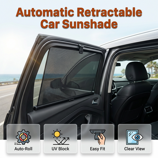 Automatischer versenkbarer Sonnenschutz für Autofenster