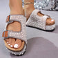 👡 54% RABATT! ✨ Glitzer-Pantoletten für Den Sommer – Ergonomisches Fußbett, Brillanter Glanz & Perfekt Für Elegante Strandtage Oder Partynächte 💃