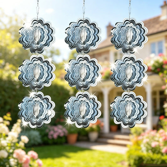 3D-reflektierender Windspinner zur Vogelabwehr