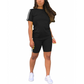 🔥Neue Produkte und Sonderangebote – Set aus kurzärmeligem Freizeit-Oberteil und Shorts für Damen