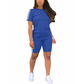 🔥Neue Produkte und Sonderangebote – Set aus kurzärmeligem Freizeit-Oberteil und Shorts für Damen