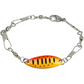 🐟🎁 Buntes Armband mit löffelförmigen Anhängern