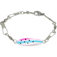 🐟🎁 Buntes Armband mit löffelförmigen Anhängern
