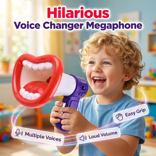 Spielzeug-Megafon mit Stimmverzerrer „Big Mouth“