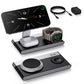 3-in-1-Ständer mit klappbarem Magnet-Wireless-Ladegerät