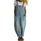 👖🔥 50% RABATT 💥 Damen Baggy Denim Latzhose mit Taschen – lässig, bequem & absolut im Trend ✨