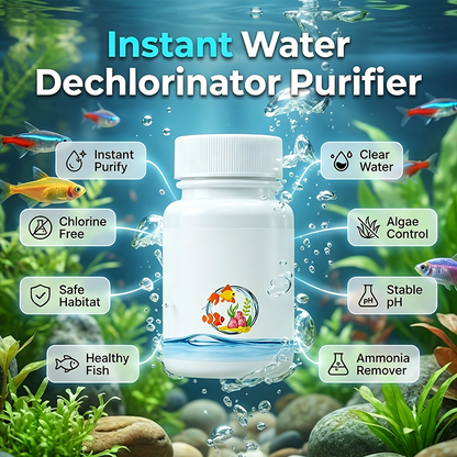 Sofort-Entchlorungsmittel für Aquarien