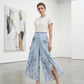 🌺Damenhose mit Blumenmuster, hoher Taille und weitem Bein