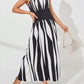 ⏰ 50% RABATT – Nur für kurze Zeit!👗Elegantes Träger-Maxikleid mit Druckmuster, bequem für Alltag & Urlaub