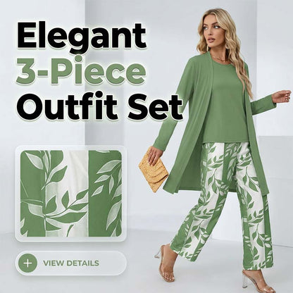 ✨55 % Rabatt!🌺Langarm-Set mit Hosen für Damen mit Blumenmuster
