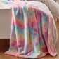 ❄️SOMMER-SONDERANGEBOT 50 % RABATT🌀 Ultraweiche Plüschdecke im Tie-Dye-Look