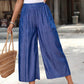 ☀️ Casual Wide-Leg Capri Trousers for Women, Soft & Comfortable, Ideal for Daily Wear