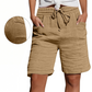 🌍 Bestseller im Netz! ✨ Elastische Bund-Shorts für Damen, atmungsaktiv & vielseitig kombinierbar