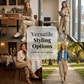 👖🎉 Damen Laternen-Hose mit Falten & Rüschenabschlüssen – Leicht & luftig – Perfekt für Sommer, Strand oder einen romantischen Boho-Look – feminin und bequem 🌸