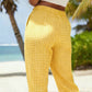 ⏰ 50% RABATT – Nur für kurze Zeit! 🌺Sommerliche Caprihose mit Karomuster für Damen