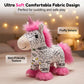 🎁 Letzter Tag Verkauf 50% Rabatt 🥳DIY-Set zum Ausmalen: Einhorn-Plüschtier