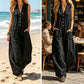 📅 Heute bestellen = 50% sparen 👗 Damen Casual V-Neck Sleeveless Jumpsuit – figurschmeichelnd, luftig & vielseitig – perfekt für Alltag & besondere Anlässe