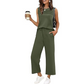 👑 Das Must-Have der Saison! Ärmelloses Damen-Top und Hose mit Kordelzug (Set)