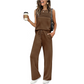 👑 Das Must-Have der Saison! Ärmelloses Damen-Top und Hose mit Kordelzug (Set)