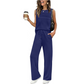 👑 Das Must-Have der Saison! Ärmelloses Damen-Top und Hose mit Kordelzug (Set)