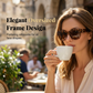 ⏰ Nur noch heute 50% Rabatt! 🕶️ Damen übergroße polarisierte Überbrillen Sonnenbrille | Modischer großer Rahmen, passt über jede Korrekturbrille für Autofahren, Urlaub & Stadtspaziergänge ✨