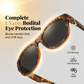 ⏰ Nur noch heute 50% Rabatt! 🕶️ Damen übergroße polarisierte Überbrillen Sonnenbrille | Modischer großer Rahmen, passt über jede Korrekturbrille für Autofahren, Urlaub & Stadtspaziergänge ✨