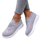 📅 Heute bestellen = 50% sparen ！Damen atmungsaktive Mesh-Slip-On-Walking-Schuhe