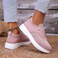 📅 Heute bestellen = 50% sparen ！Damen atmungsaktive Mesh-Slip-On-Walking-Schuhe