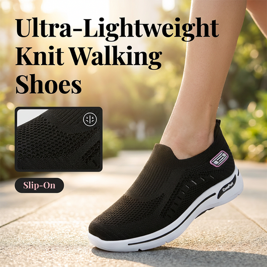 🔥 Der angesagteste Look diesen Sommer! 👟 Atmungsaktive Wanderschuhe aus Strick für Damen