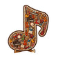 🔥Heißer Sale: 60 % Rabatt – nur 11,99 ￡⏰ Holzpuzzle mit Notenmotiven – aus umweltfreundlichem Material, wunderschönes Deko-Stück. Tolles Geschenk für Musiker und Puzzle-Fans! 🧩💚🌟陆
