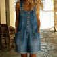 ✨ Denim-Overall mit lockerer Passform – figurschmeichelnd, knitterarm & leicht zu kombinieren – zu T-Shirts, Blusen & Crop-Tops
