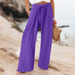 🙌 70% Wiederkaufquote – Qualität überzeugt!👖Lässige Damenhose mit hohem Bund und weitem Bein