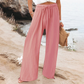 🙌 70% Wiederkaufquote – Qualität überzeugt!👖Lässige Damenhose mit hohem Bund und weitem Bein