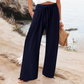 🙌 70% Wiederkaufquote – Qualität überzeugt!👖Lässige Damenhose mit hohem Bund und weitem Bein