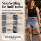 ⏰ Letzte Welle – Lager fast leer – 50% endet jederzeit💎Damen Rhinsten-Besetzter Mehrlagiger Denim-Rock-Shorts