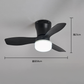 ⚡ Heute halber Preis! Deckenventilator mit LED-Licht und Fernbedienung