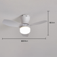 ⚡ Heute halber Preis! Deckenventilator mit LED-Licht und Fernbedienung