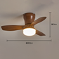 ⚡ Heute halber Preis! Deckenventilator mit LED-Licht und Fernbedienung