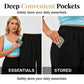 🌊 Der angesagteste Look diesen Sommer – zum halben Preis mitnehmen ！Caprihose für Damen mit elastischem Bund im Freizeitstil