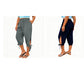 🌊 Der angesagteste Look diesen Sommer – zum halben Preis mitnehmen ！Caprihose für Damen mit elastischem Bund im Freizeitstil