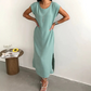 ⏰ Countdown läuft – 50% nur noch 3 Tage! Ärmelloses Sommerkleid mit Seitenschlitz für Damen