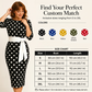 ⏰ Countdown läuft – 50% nur noch 3 Tage! Elegantes Retro-Kleid mit Polka-Dots für Damen